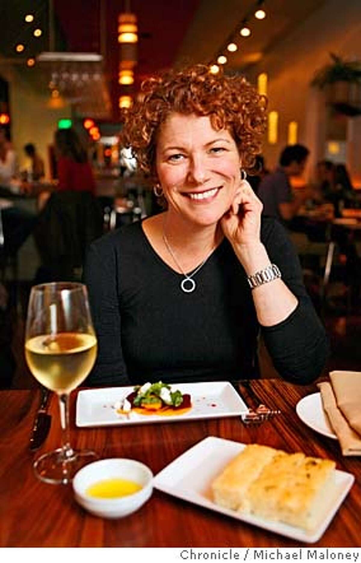 Cookbook author, cooking teacher and television personality Joanne Weir likes the excellent ingredients served at Nua restaurant in San Francisco's North Beach. Chronicle photo by Michael Maloney