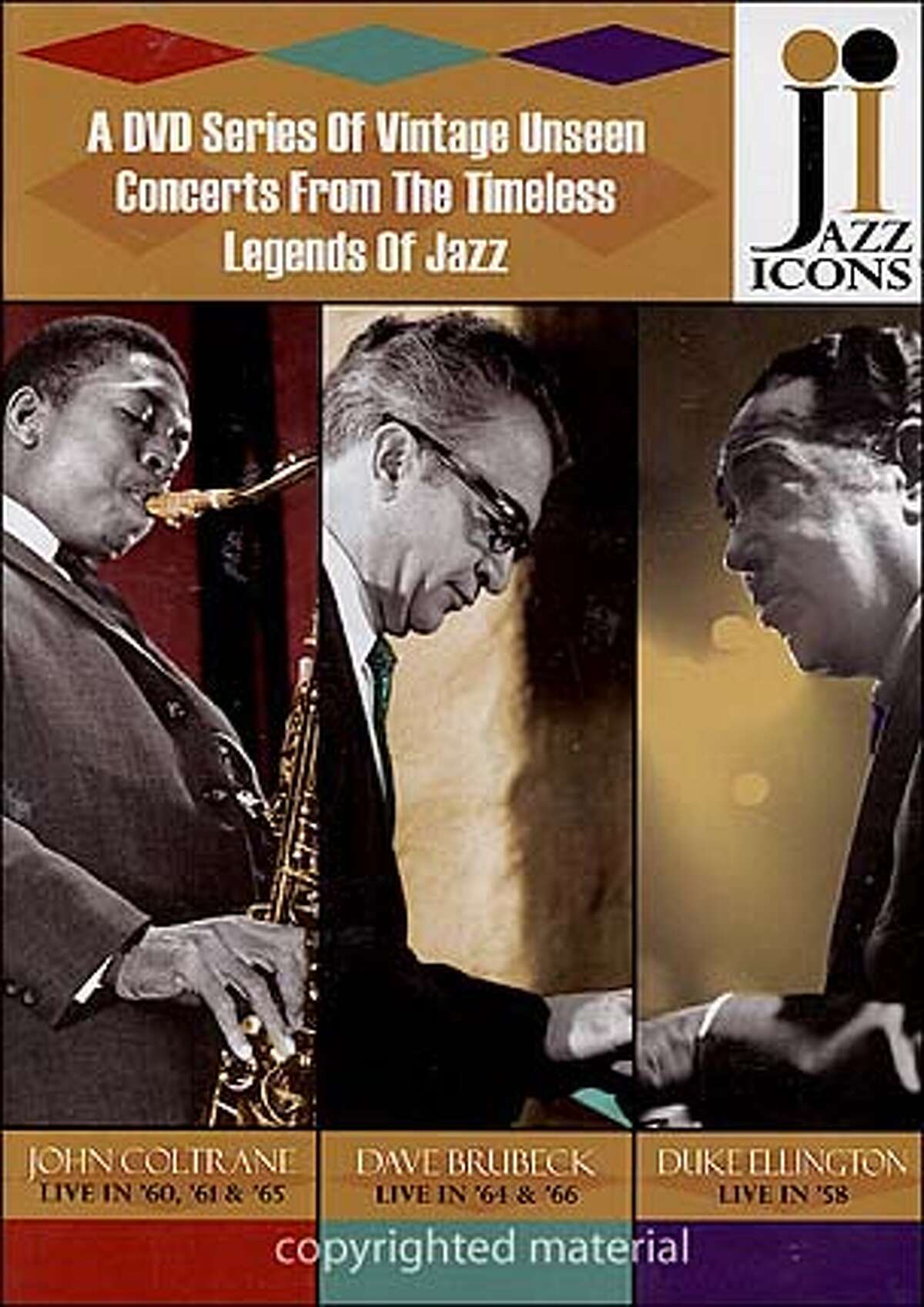 DVD REVIEWS: JAZZ ICONS