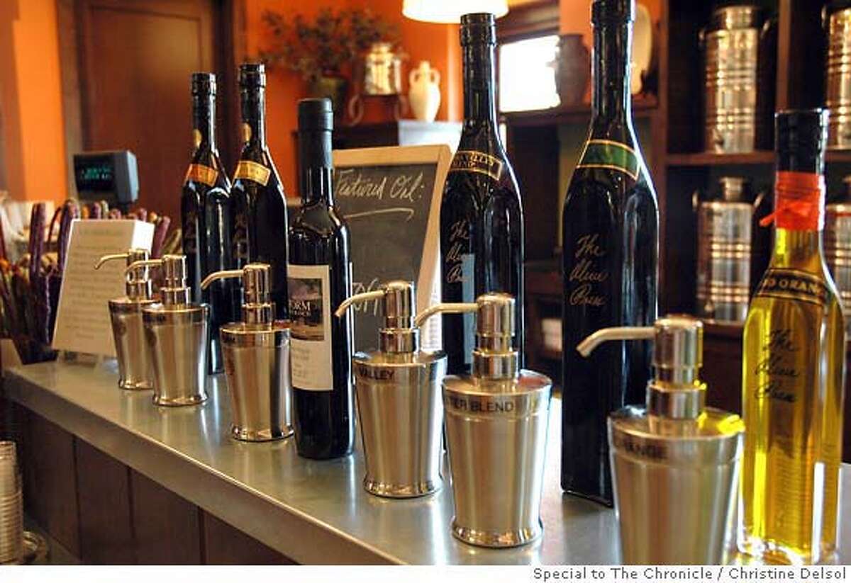 Sonoma's Olive Press offers oliveoil tasting in Wine Country