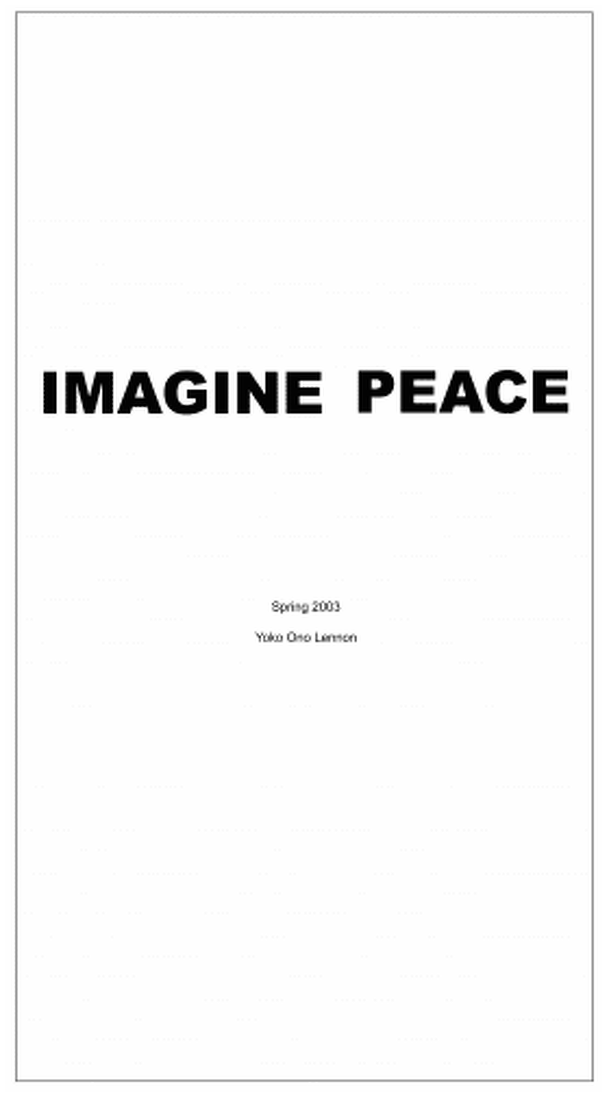 ono-waging-full-page-ad-campaign-for-peace