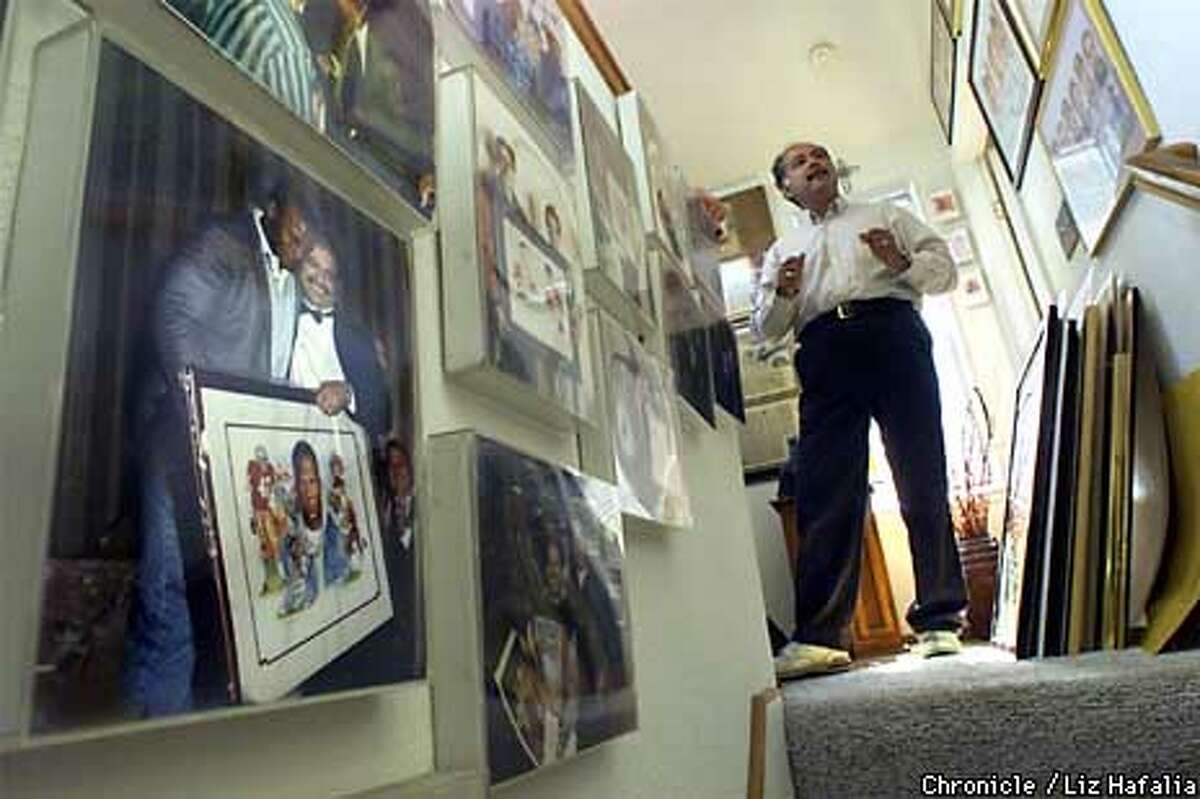 Portraits of a Sports Artist / San Jose resident captures spirit of