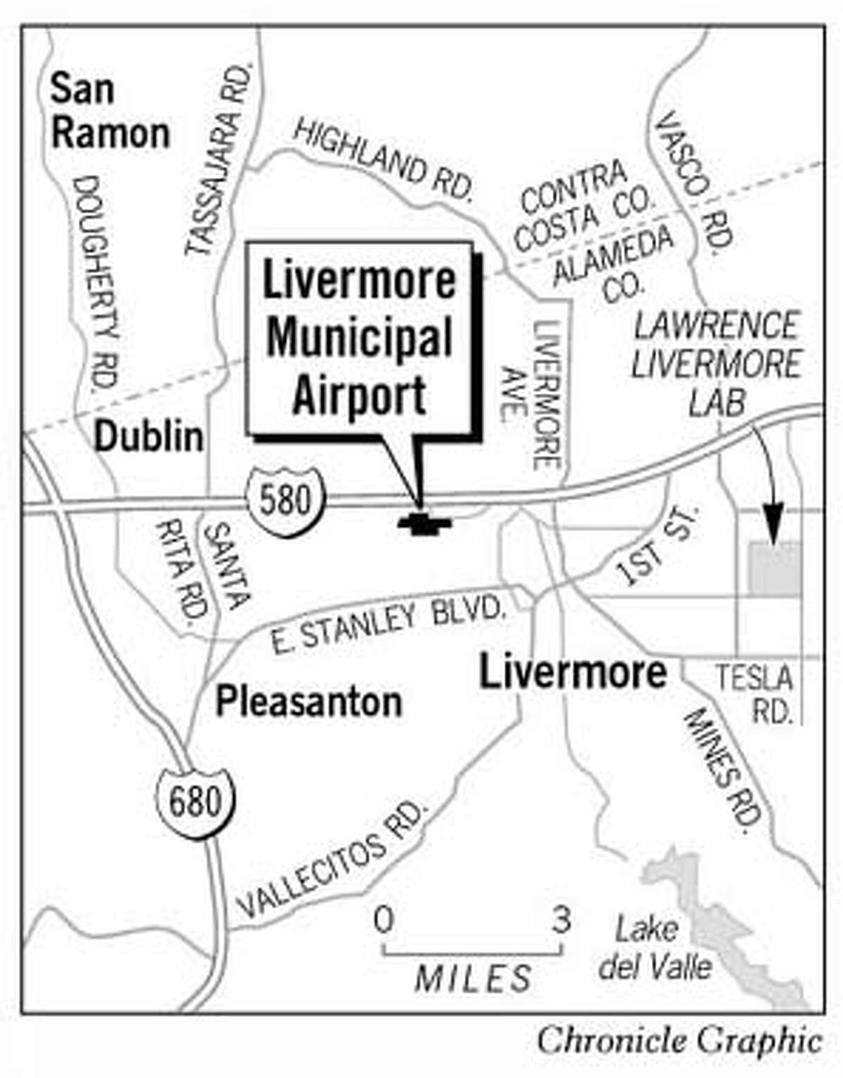 Livermore's Airport Is Taking Off / But facility's boom is bust with