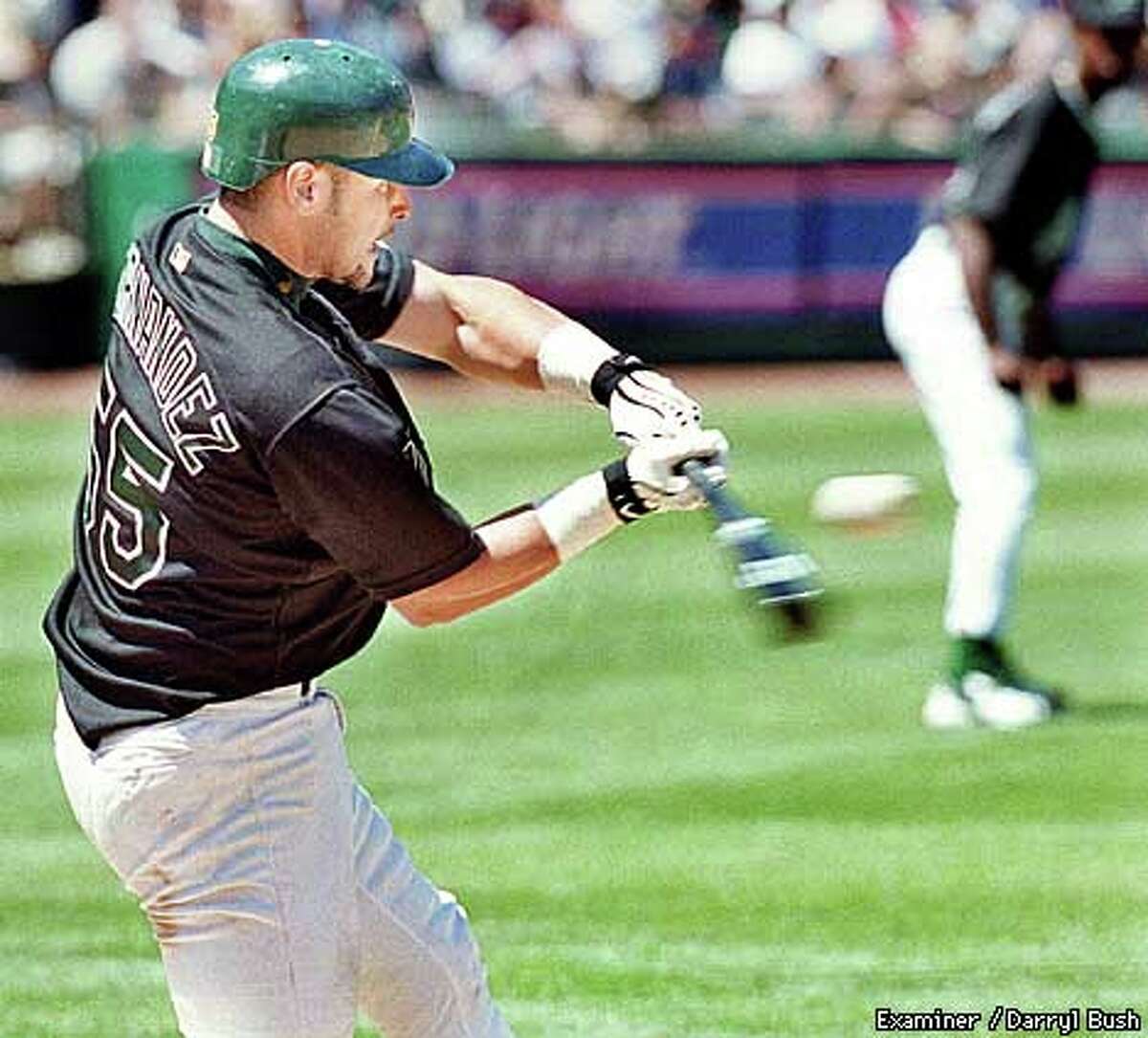 Former A's Eric Chavez and Jason Giambi new names on this year's