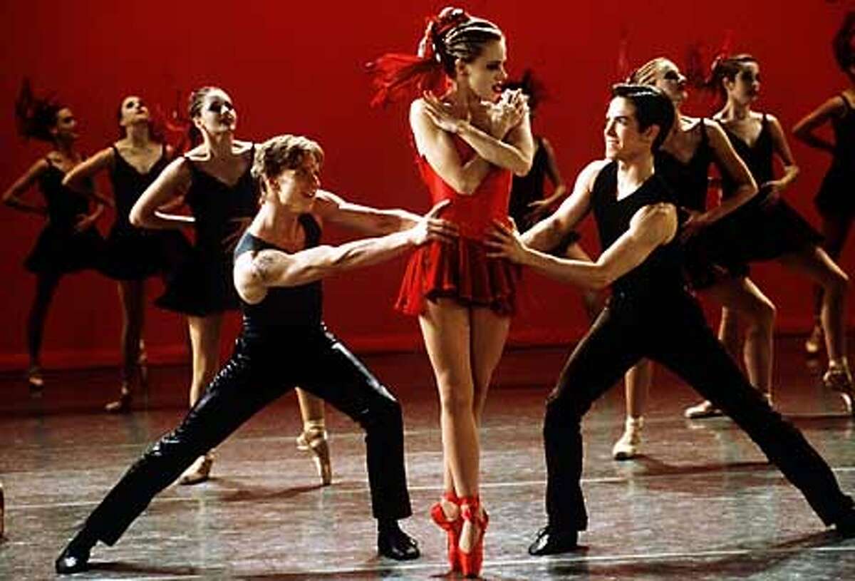 Center Stage (2000) Available on Netflix Feb. 1 A group of 12 teenagers from various backgrounds enroll at the American Ballet Academy in New York to make it as ballet dancers and each one deals with the problems and stress of training and getting ahead in the world of dance.