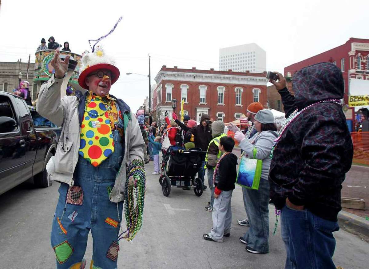 mardi gras kids parade galveston