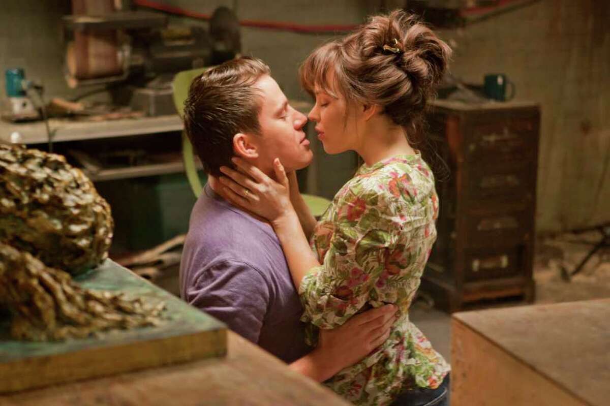 In this image released by Columbia Pictures, Rachel McAdams, left, and Channing Tatum are shown in a scene from "The Vow."