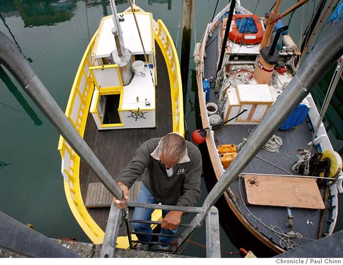 SAN FRANCISCO / Tiny boats that made the wharf are sinking / Monterey clipper group seeks a