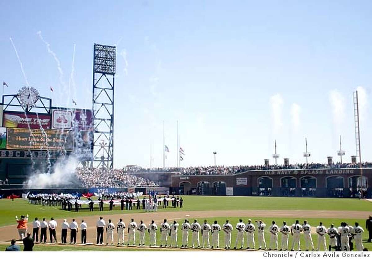 Giants Opening Day Photo Gallery
