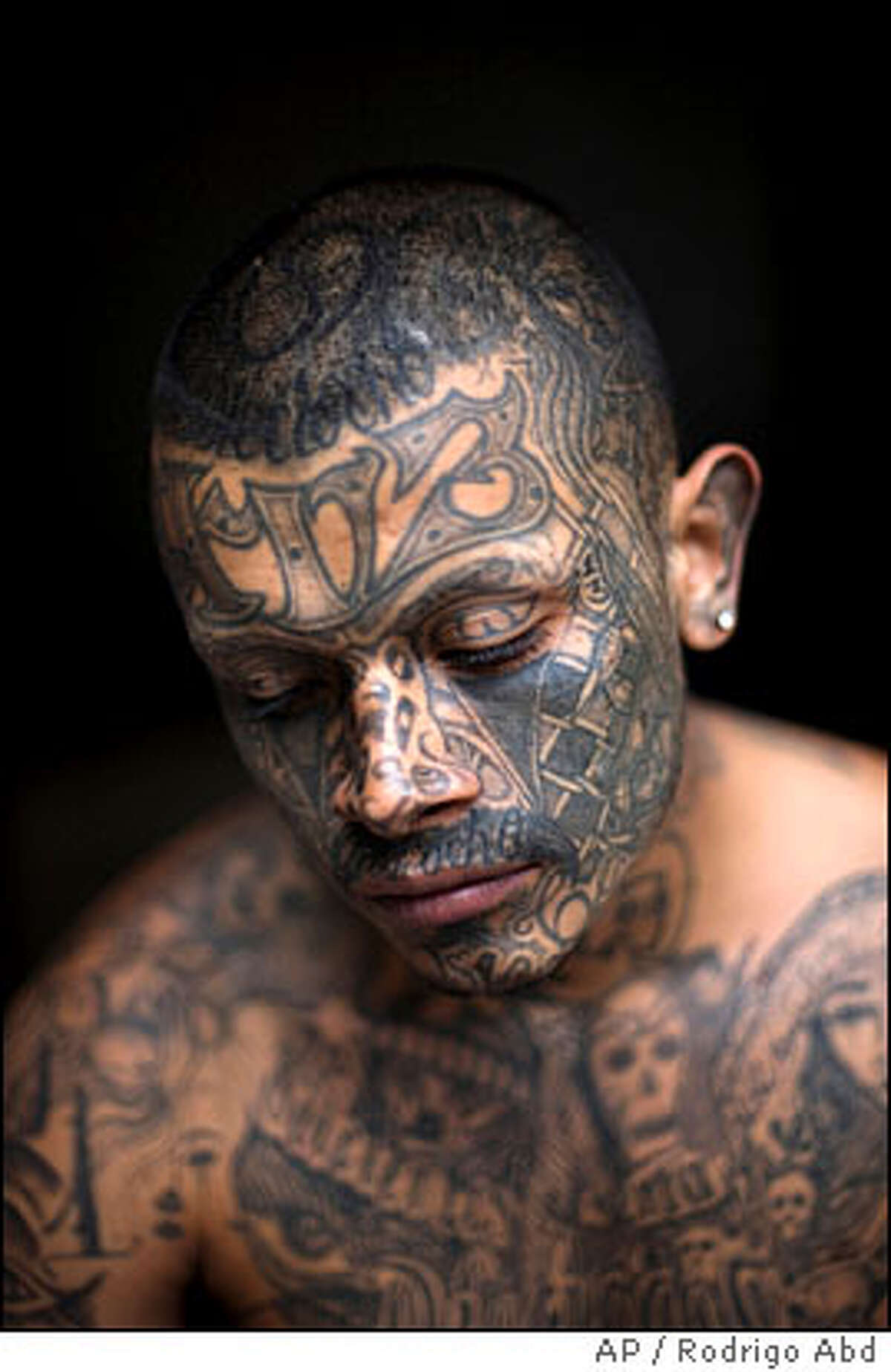 South African ex-gang members show their tattoos | Daily Mail Online