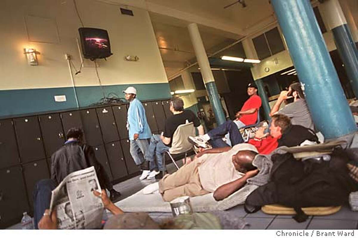 SHAME OF THE CITY / A Rugged Refuge / Many homeless men would rather sleep on the street than in