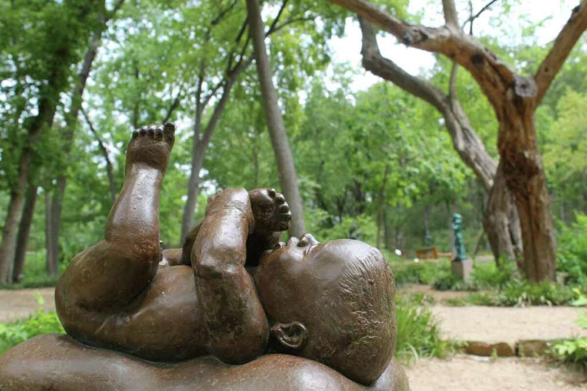 The Umlauf Sculpture Garden in Austin is a wonderful place to visit.
