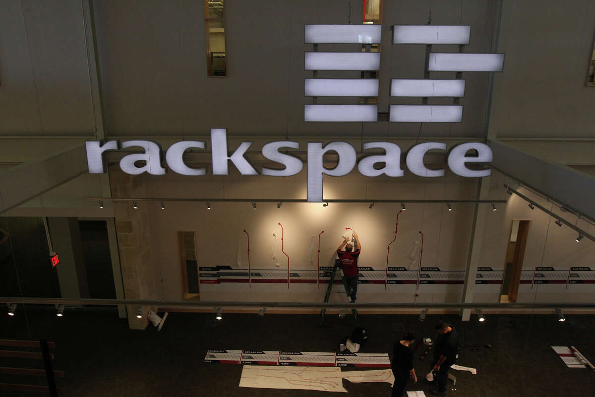 Rackspace hosting is expanding in parts of what used to be parts of Windsor Park Mall. This area is known as the museum area and will feature a time line of the company's history. (Tuesday February 14, 2012) John Davenport/San Antonio Express-News
