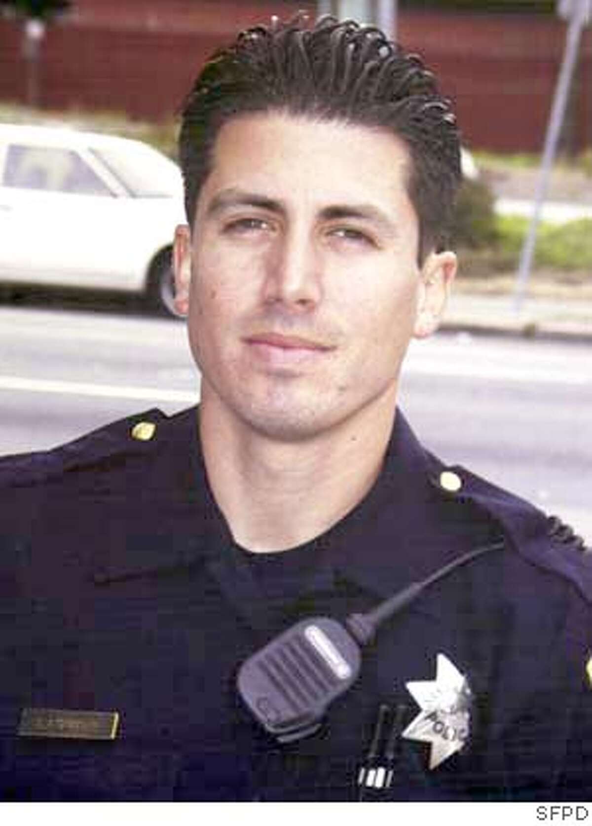 ** FILE **Undated photo of slain San Francisco Police Officer Isaac Espinoza, who was shot Sunday in the Hunterspoint Bayview area of San Francisco. Espinoza, 29, was working undercover in one of the city's most troubled neighborhoods late Saturday when he was shot twice. It was the first killing of an on-duty officer in San Francisco since 1994. (AP Photo/San Francisco Police Dept via The San Francisco Chronicle) Officer Isaac Espinoza was working undercover when he was shot twice and killed. Officer Isaac Espinoza was working undercover in the Bayview district when he was shot and killed. ProductNameChronicle UNDATED PHOTO; SAN FRANCISCO POLICE DEPT VIA THE SAN FRANCISCO CHRONICLE
