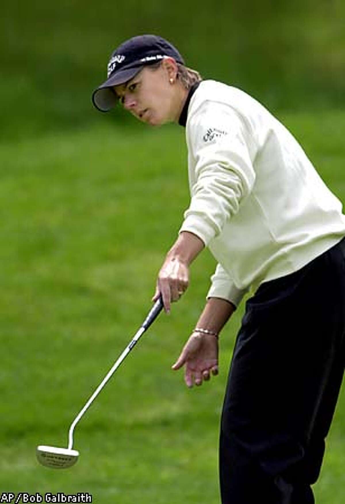 Sorenstam chases LPGA history / Remarkable Sorenstam inconspicuous on Sorenstam chases LPGA history / Remarkable Sorenstam inconspicuous on