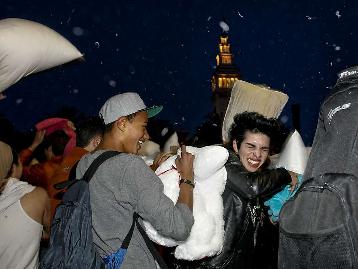 Seventh Annual Valentine's Day Pillow Fight