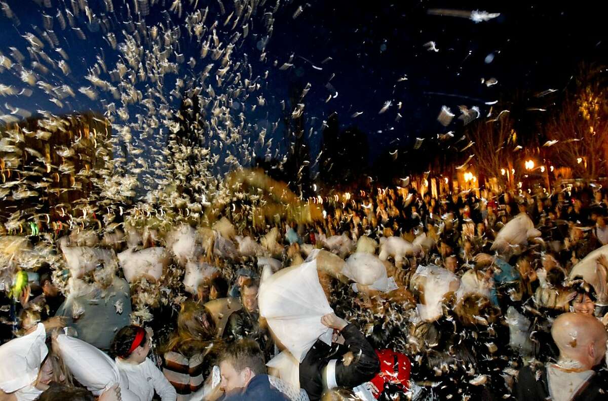 Seventh Annual Valentine's Day Pillow Fight