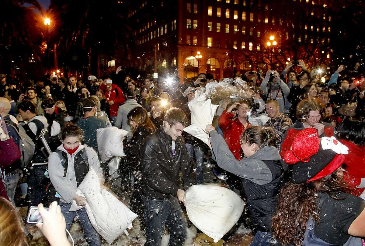 Seventh Annual Valentine's Day Pillow Fight