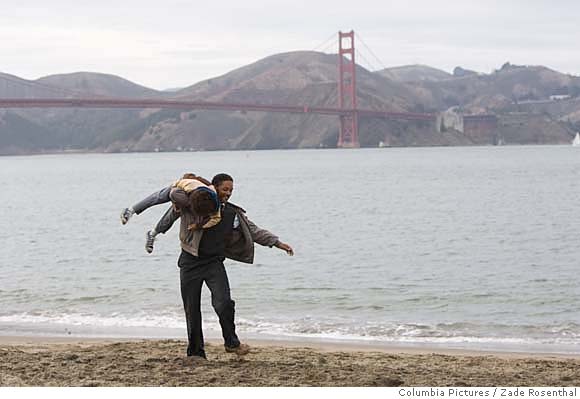 Authentic street scene of Golden Gate Bridge capturing its iconic orange towers and sweeping cables