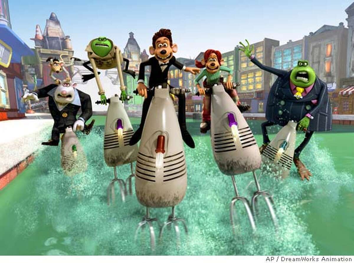 Rat heads straight for the sewer, finds love