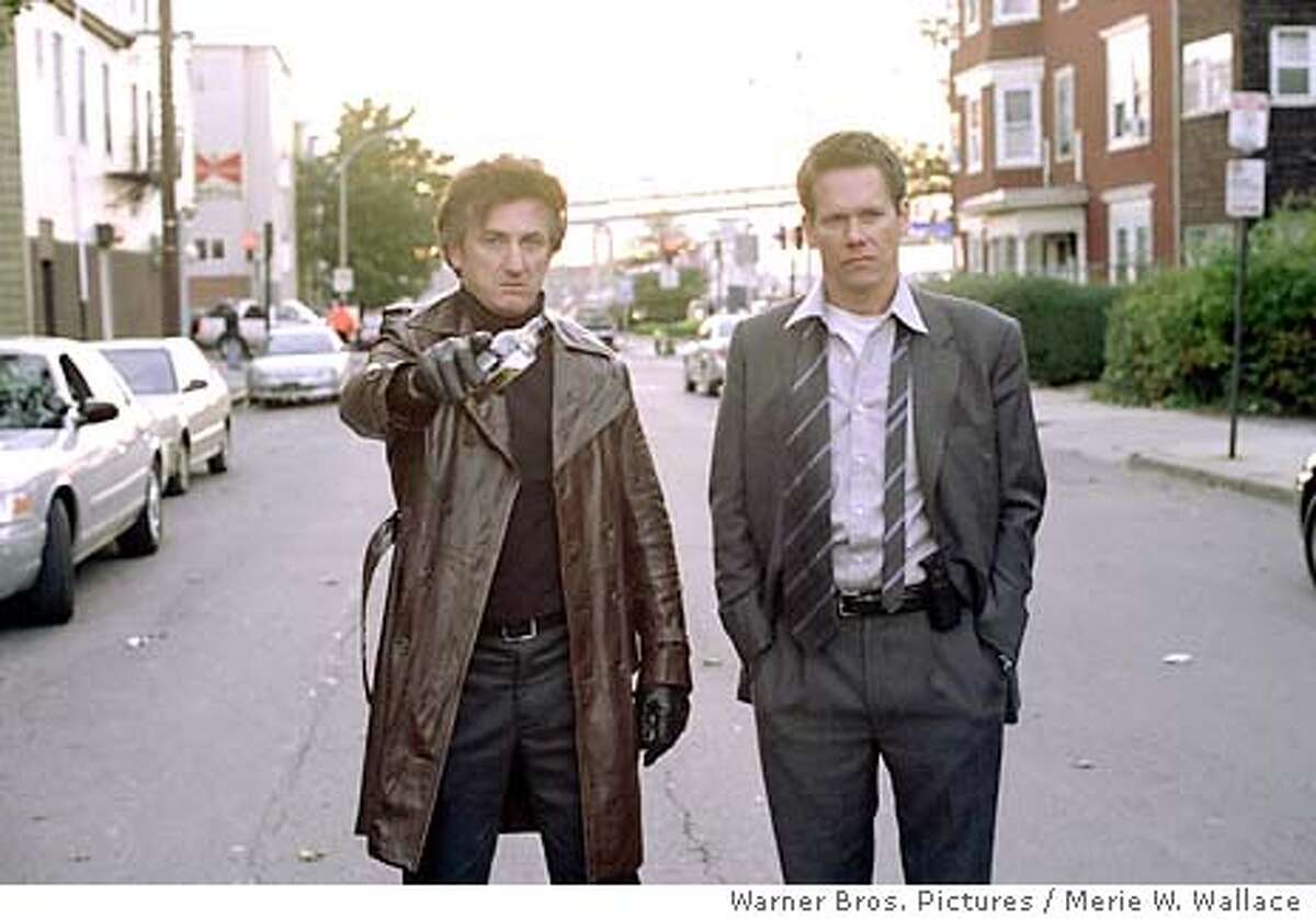 Sean Penn and Kevin Bacon star in Warner Bros. Pictures drama "Mystic River." ( Warner Bros. Pictures / Merie W. Wallace)