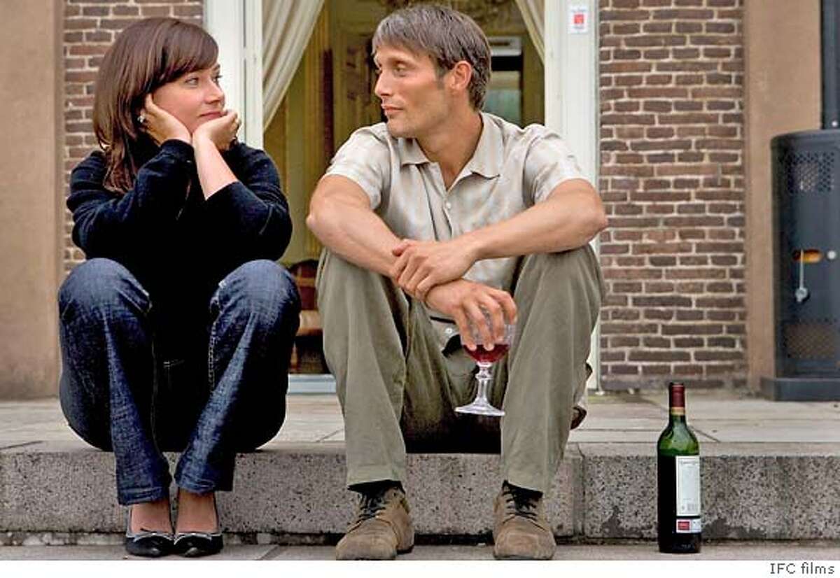 Sidse Babett Knudsen (Helene) and Mads Mikkelsen (Jacob) in IFC films release, "After the Wedding"