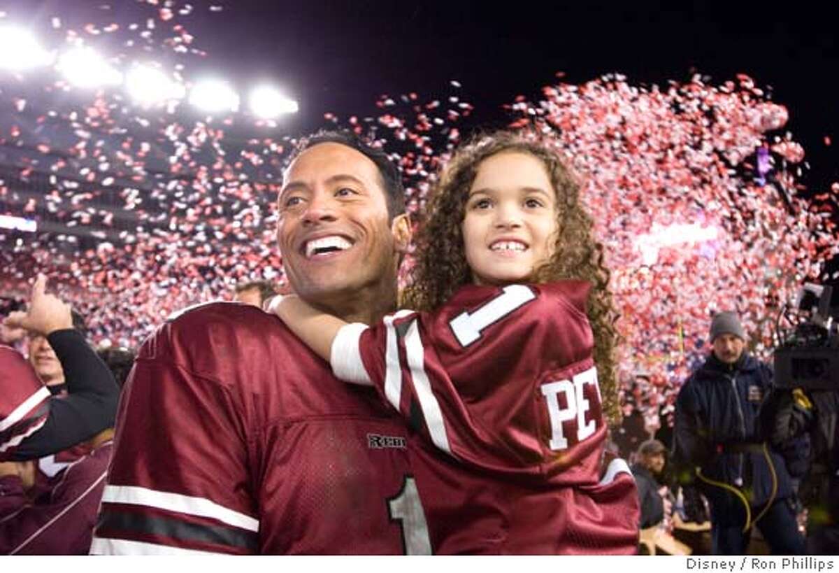 THE GAME PLAN Disney Enterprises, Inc. All rights reserved. Photo Credit: RON PHILLIPS (L-R) Dwayne "The Rock" Johnson, Madison Pettis "The Game Plan" (L-R) Dwayne "The Rock" Johnson, Madison Pettis Ph: Ron Phillips ©Disney Enterprises, Inc. All rights reserved. "The Game Plan" (L-R) Dwayne "The Rock" Johnson, Madison Pettis Ph: Ron Phillips Disney Enterprises, Inc. All rights reserved. "The Game Plan" (L-R) Dwayne "The Rock" Johnson, Madison Pettis Ph: Ron Phillips ©Disney Enterprises, Inc. All rights reserved.