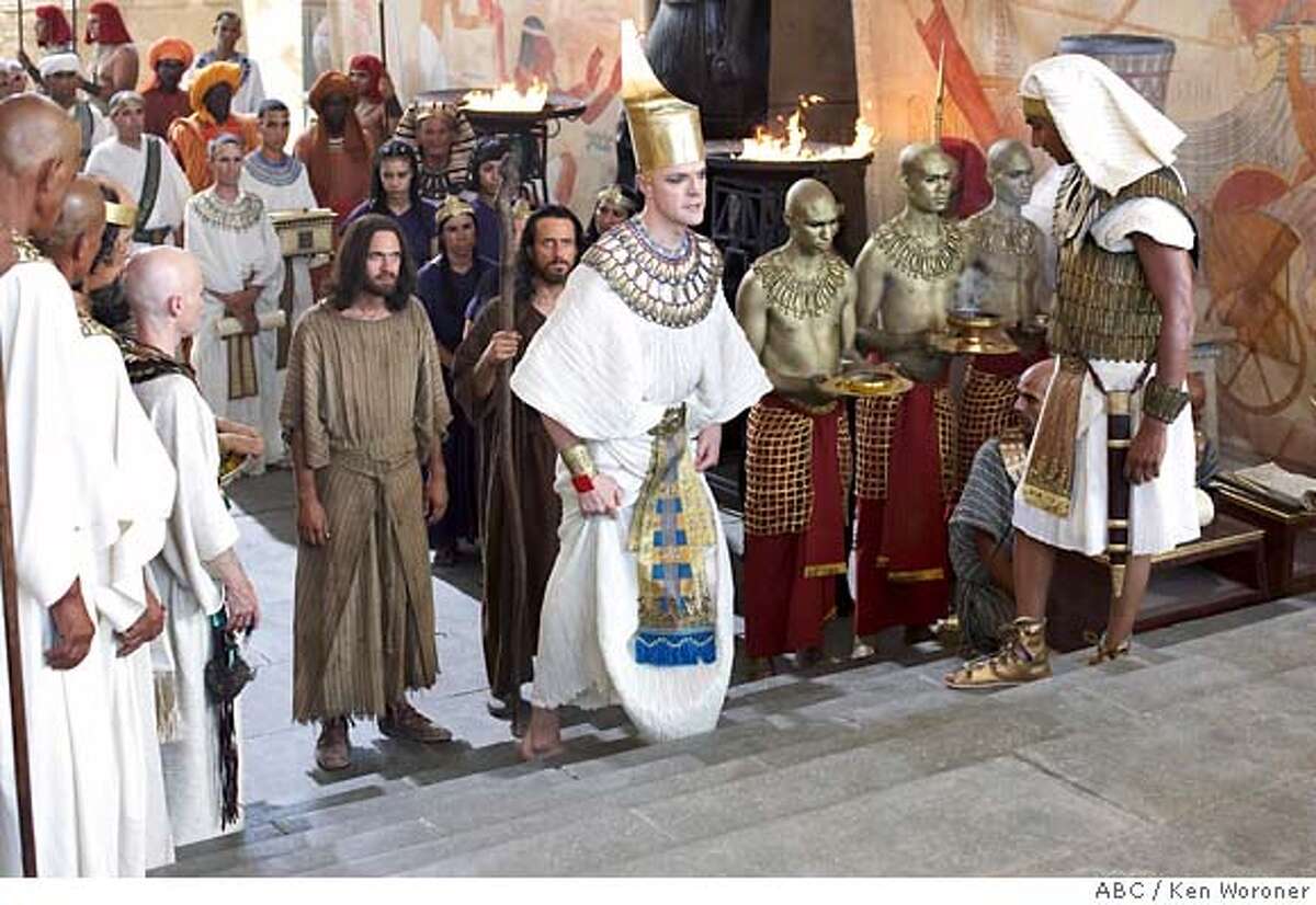 the ten commandments movie 2006 cast