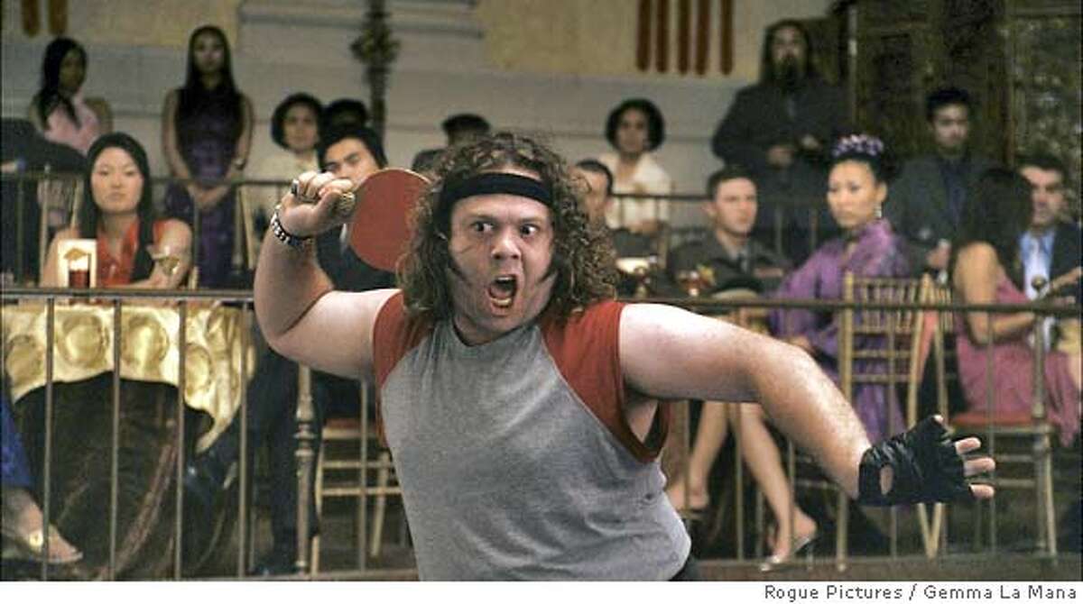 Review A martialarts spoof of, yes, table tennis