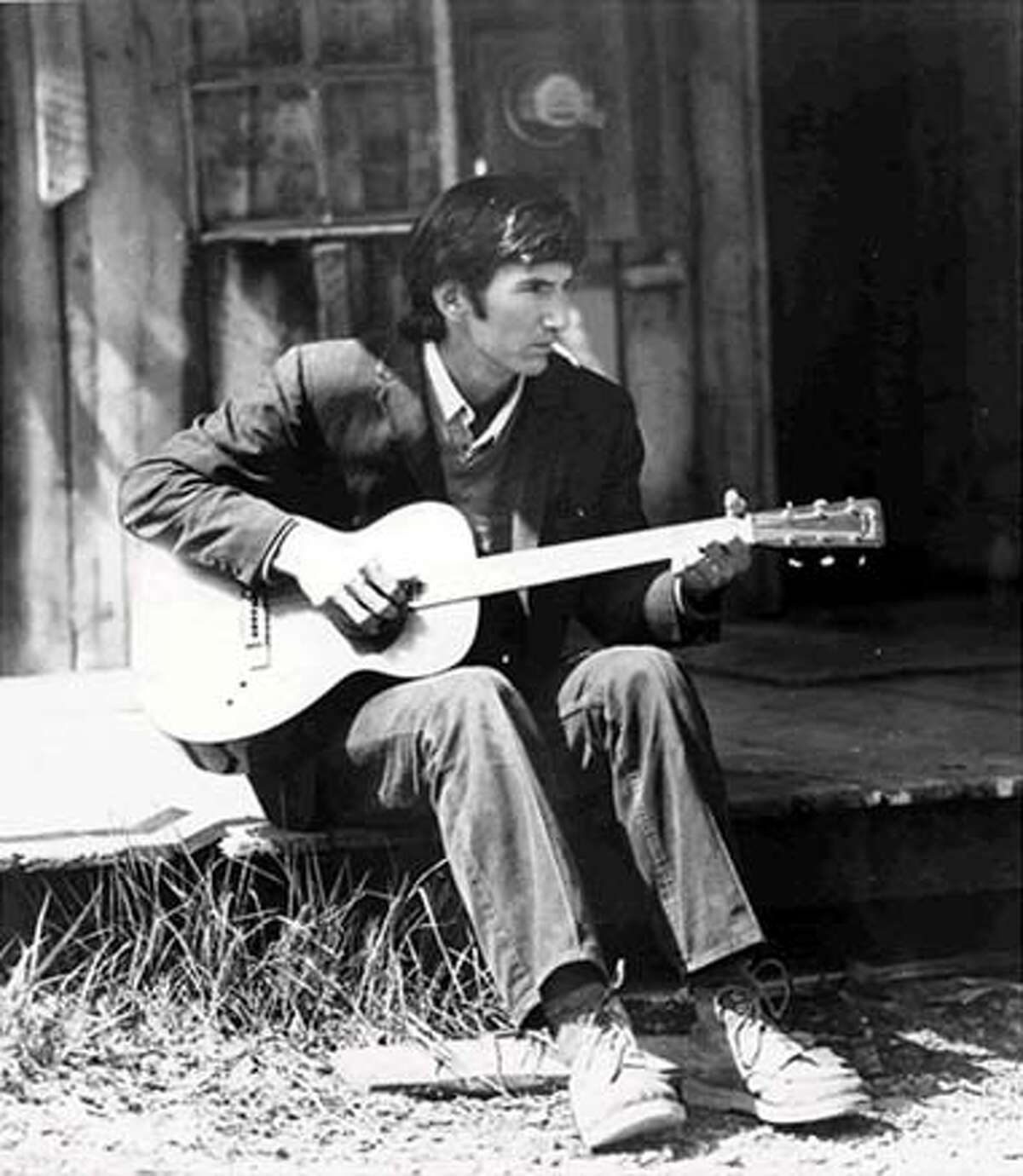Townes Van Zandt in Palm Pictures film Be Here to Love Me: A Film about Townes Van Zandt.