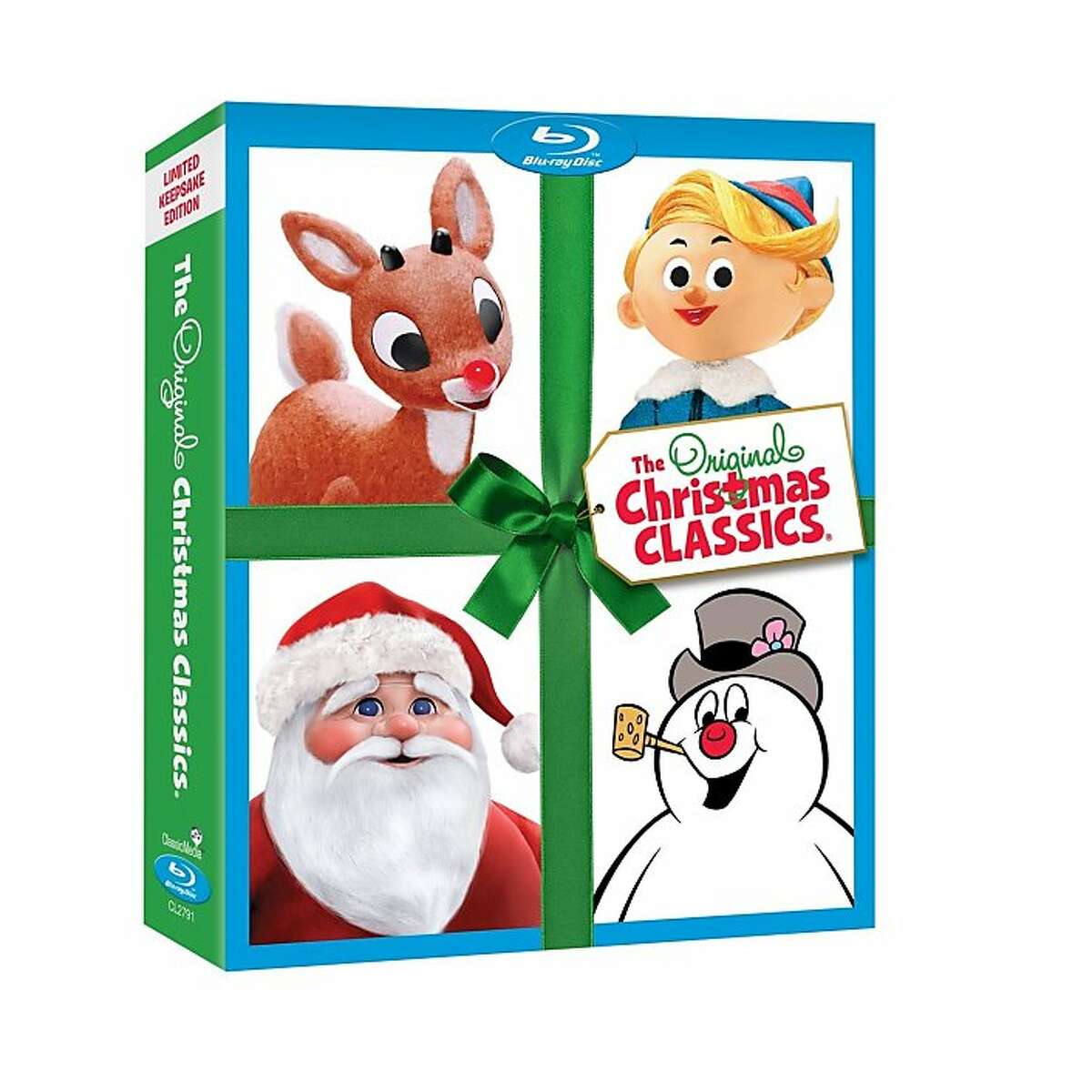 Blu-ray disc cover ORIGINAL CHRISTMAS CLASSICS