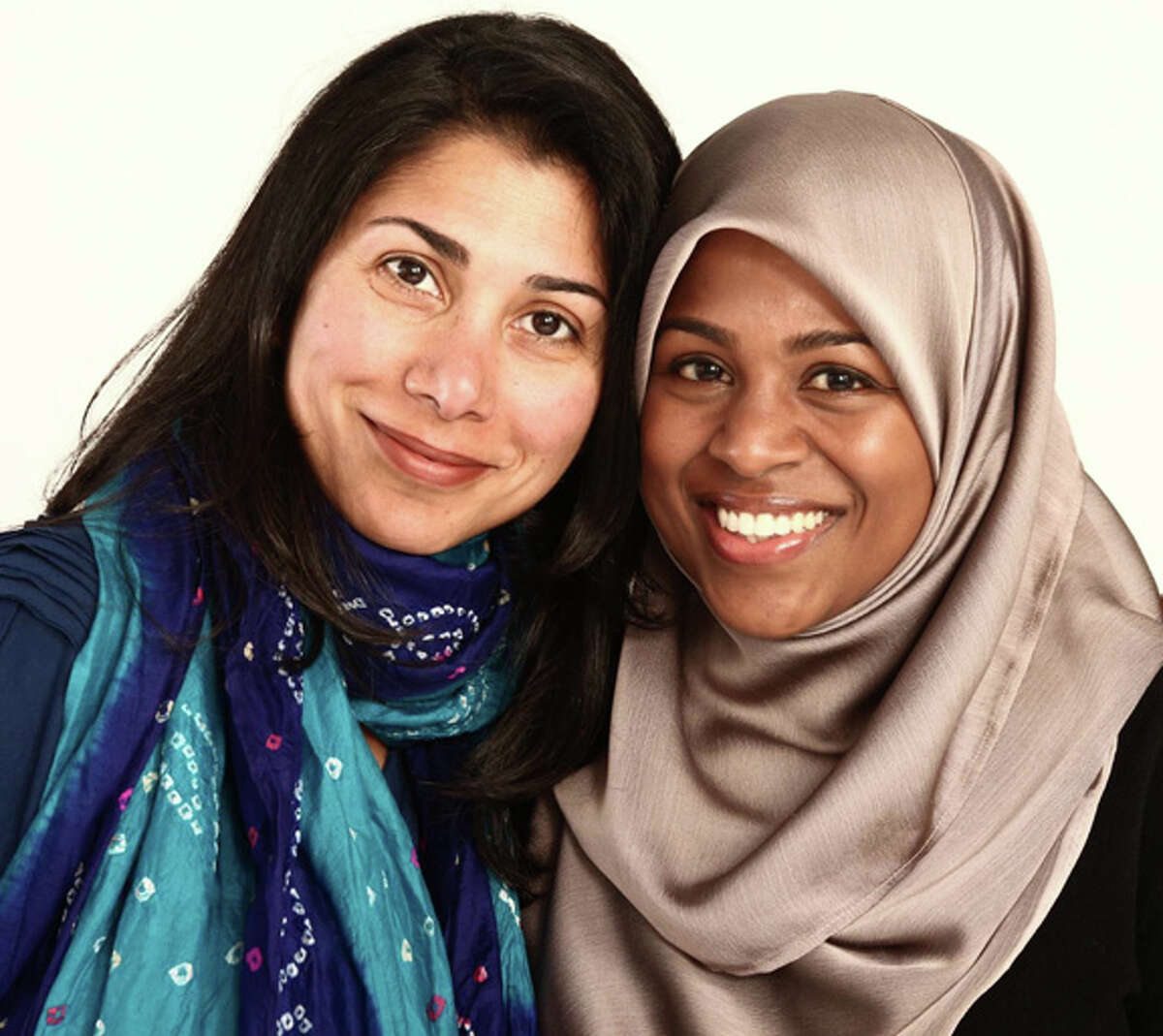 Ayesha Mattu, left, and Nura Maznavi are the authors of "Love InshAllah: The Secret Love Lives of American Muslim Women."