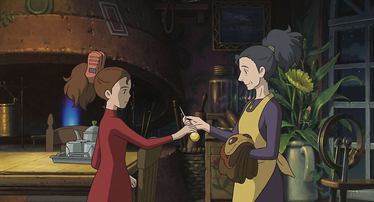 ?’THE SECRET WORLD OF ARRIETTY?“ Strong-willed Arrietty (left, voice of Bridgit Mendler) shows her mother, Homily (voice of Amy Poehler), an amazing object that she has ?’borrowed?“ while on her first covert mission with her father, in Disney?•s release of the Studio Ghibli animated feature, ?’The Secret World of Arrietty.?“