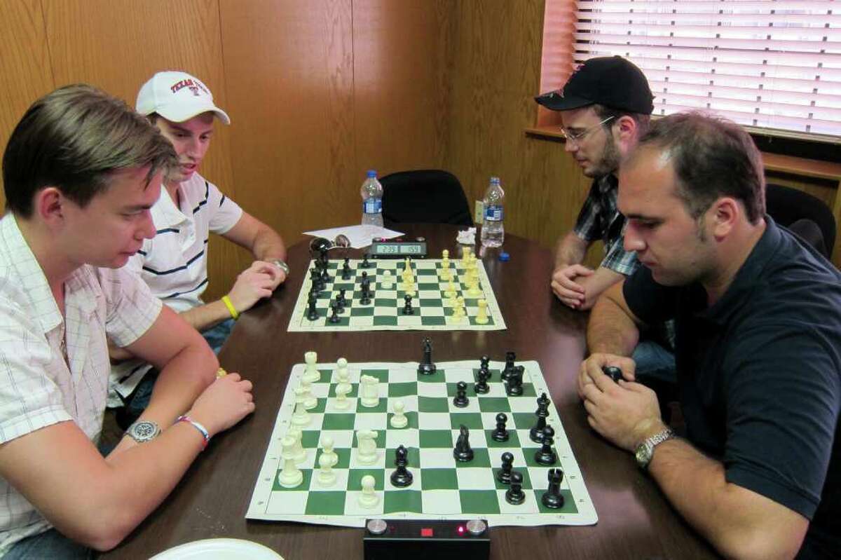 Players train at the Susan Polgar Institute for Chess Excellence at Texas Tech University last summer.
