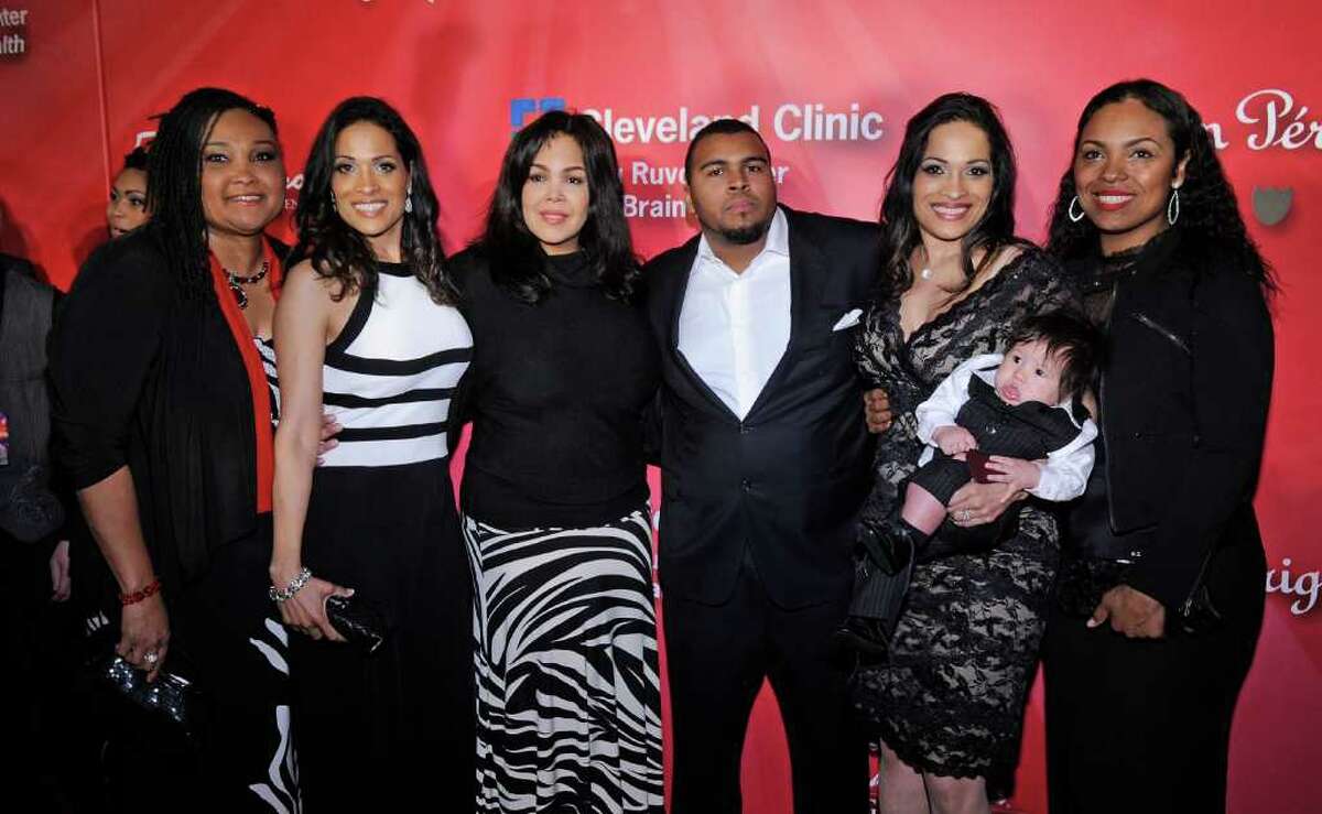 LAS VEGAS, NV - FEBRUARY 18: Members of the Ali family arrive at the Keep Memory Alive foundation's "Power of Love Gala" celebrating Muhammad Ali's 70th birthday at the MGM Grand Garden Arena February 18, 2012 in Las Vegas, Nevada. The event benefits the Cleveland Clinic Lou Ruvo Center for Brain Health and the Muhammad Ali Center. (Photo by Ethan Miller/Getty Images for Keep Memory Alive)