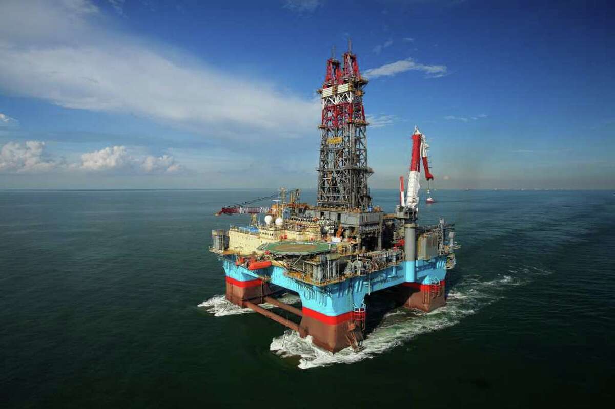 Exxon Mobil Corp. announced two major oil discoveries and a gas discovery in the deepwater Gulf of Mexico. Company provided photo of a rig in the Keathley Canyon area about 250 miles southwest of New Orleans in 7,000 feet of water. The three discoveries have the potential to recover more than 700 million barrels of oil equivalent. The discoveries include the KC919-3, Hadrian North and Hadrian South.