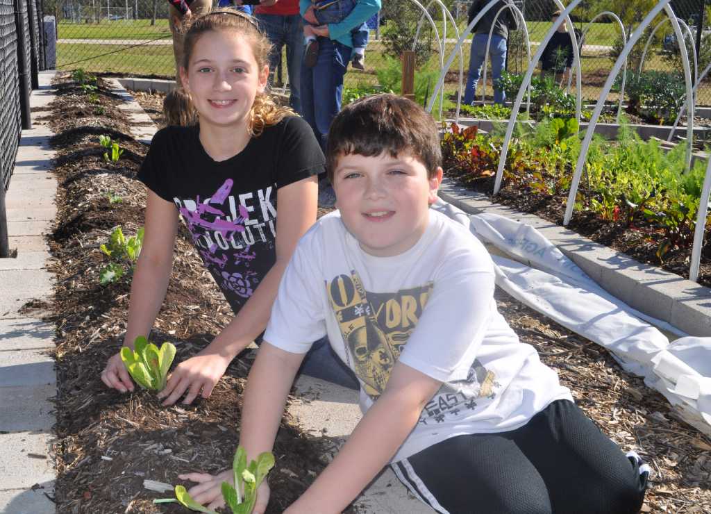 Veggie Village holds grand opening at Alden Bridge Sports Park