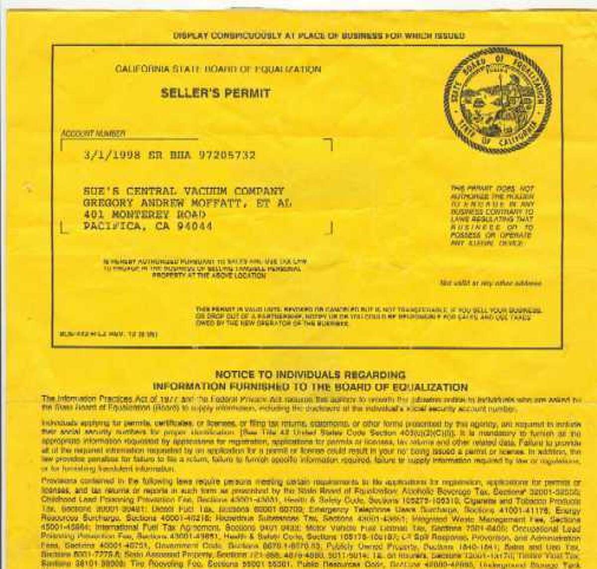 New business licenses issued in Spring