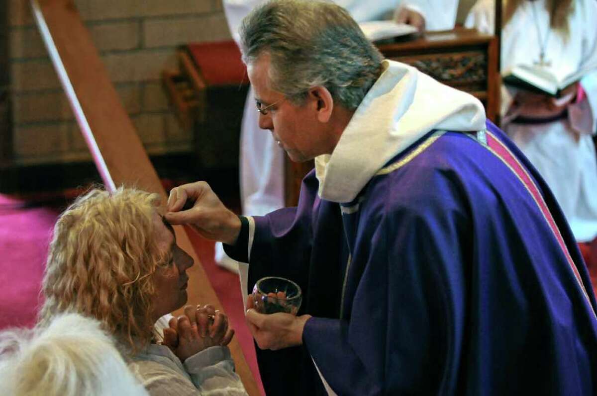Photos Ash Wednesday services