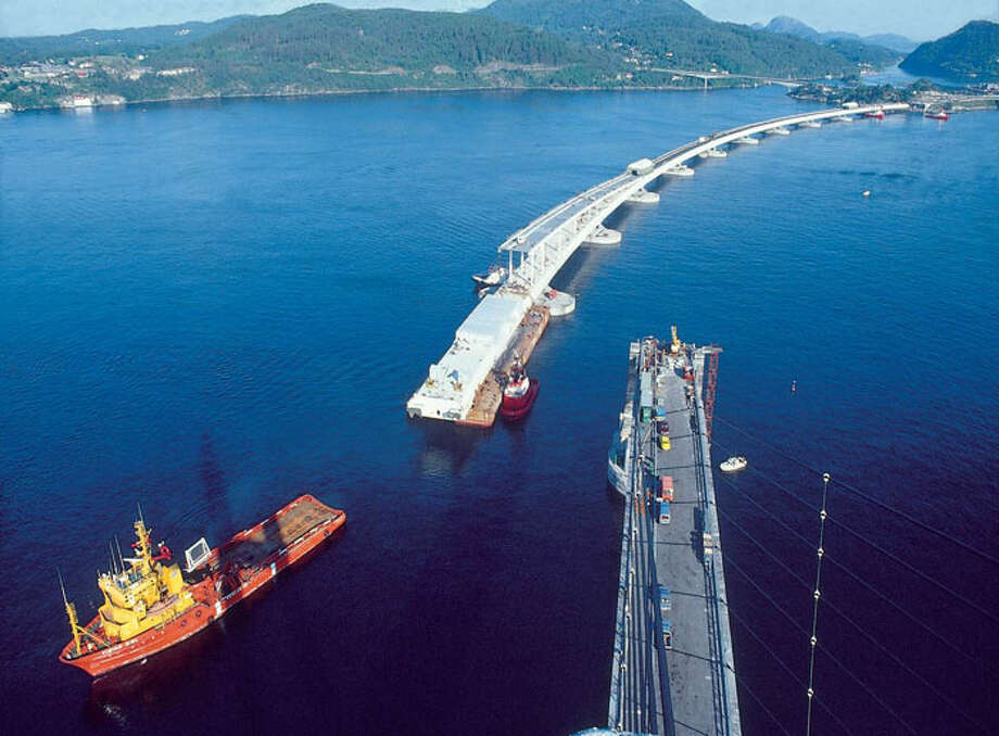 Washington Floating bridge capitol of the world