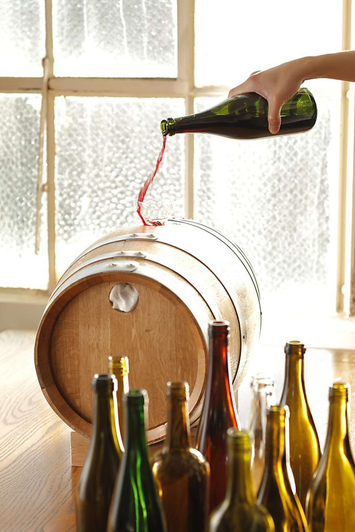 Chefs make their own vinegar from leftover wine