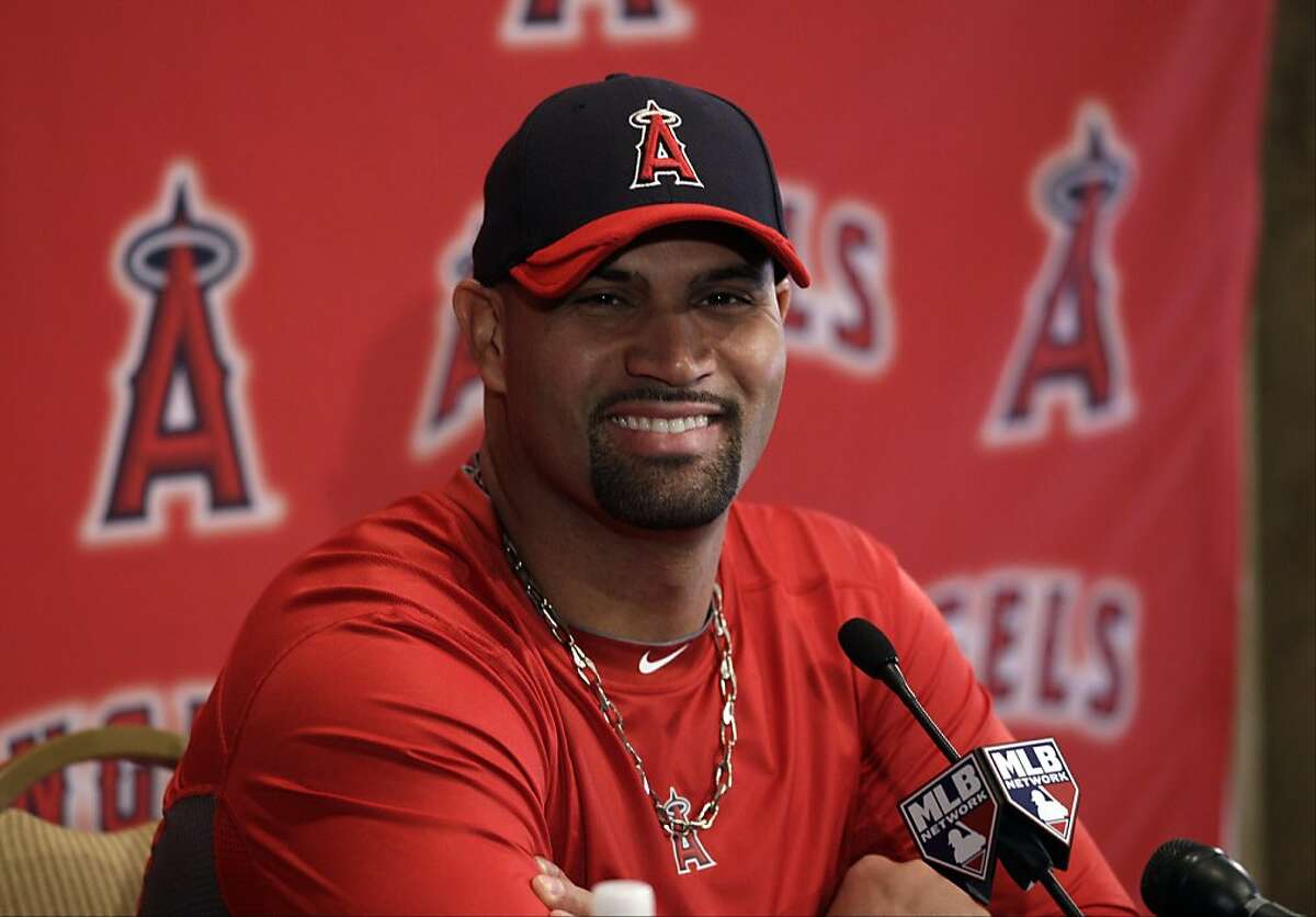 El Hombre Albert Pujols Los Angeles Angels Tee Shirt