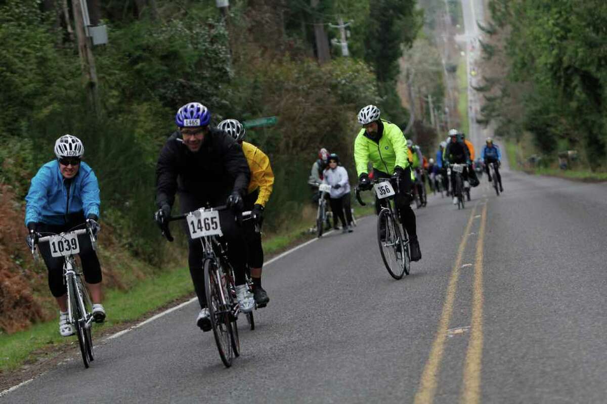 Chilly Hilly bike ride