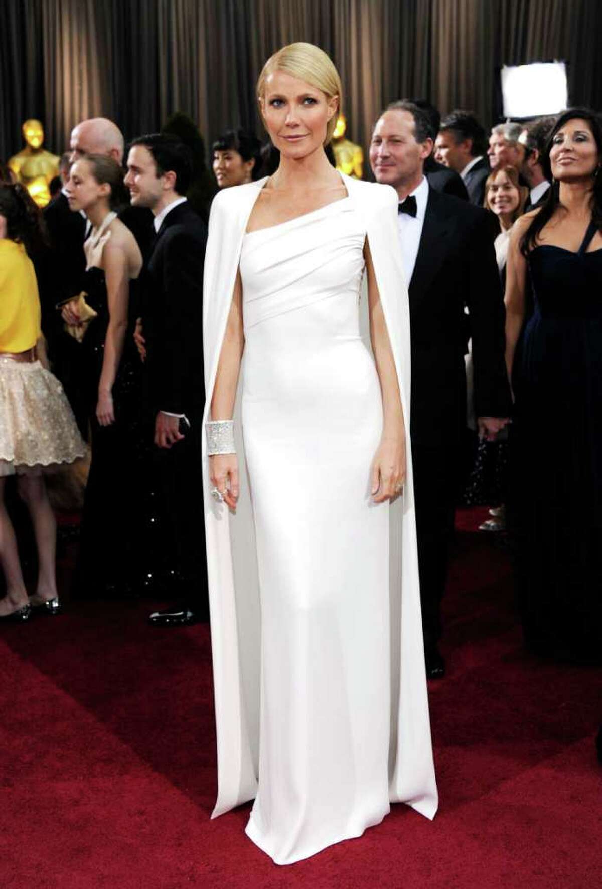 White is the red-carpet choice of the night