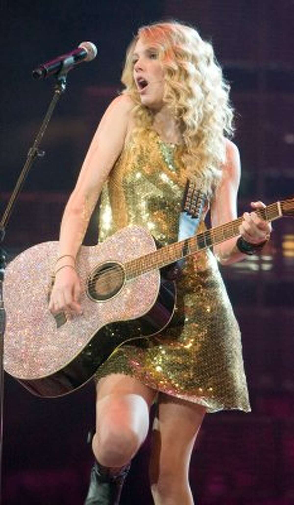 Taylor Swift - June 14-15, 2007, Cynthia Woods Mitchell Pavilion. She opened for Kenny Chesney with Sugarland. 