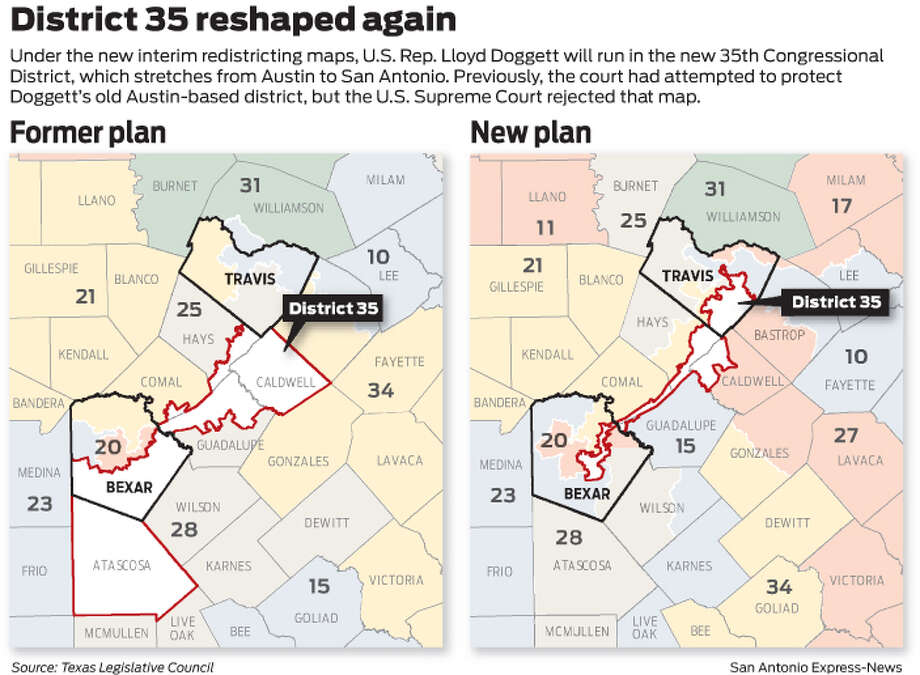 San Antonio Congressional District Map New maps for voting are released   San Antonio Express News