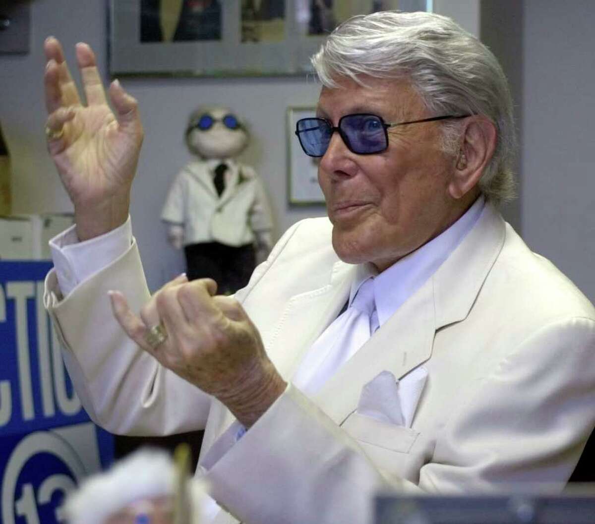 When a Texas sheriff broke Marvin Zindler's ribs after he exposed a brothel  Houston television reporter and personality Marvin Zindler had a run-in with former Fayette County Sheriff T.J. Flournoy in 1973, 18 months after his reporting exposed the infamous brothel in La Grange dubbed The Chicken Ranch. Reporter Larry L. King later wrote about the dispute for the Washington Post.  "The sheriff pulled the younger man from his car, flang him around a bit, ripped off his silver hairpiece and stomped it, and in general made the newsman feel unwelcome three broken ribs worth," King wrote. 