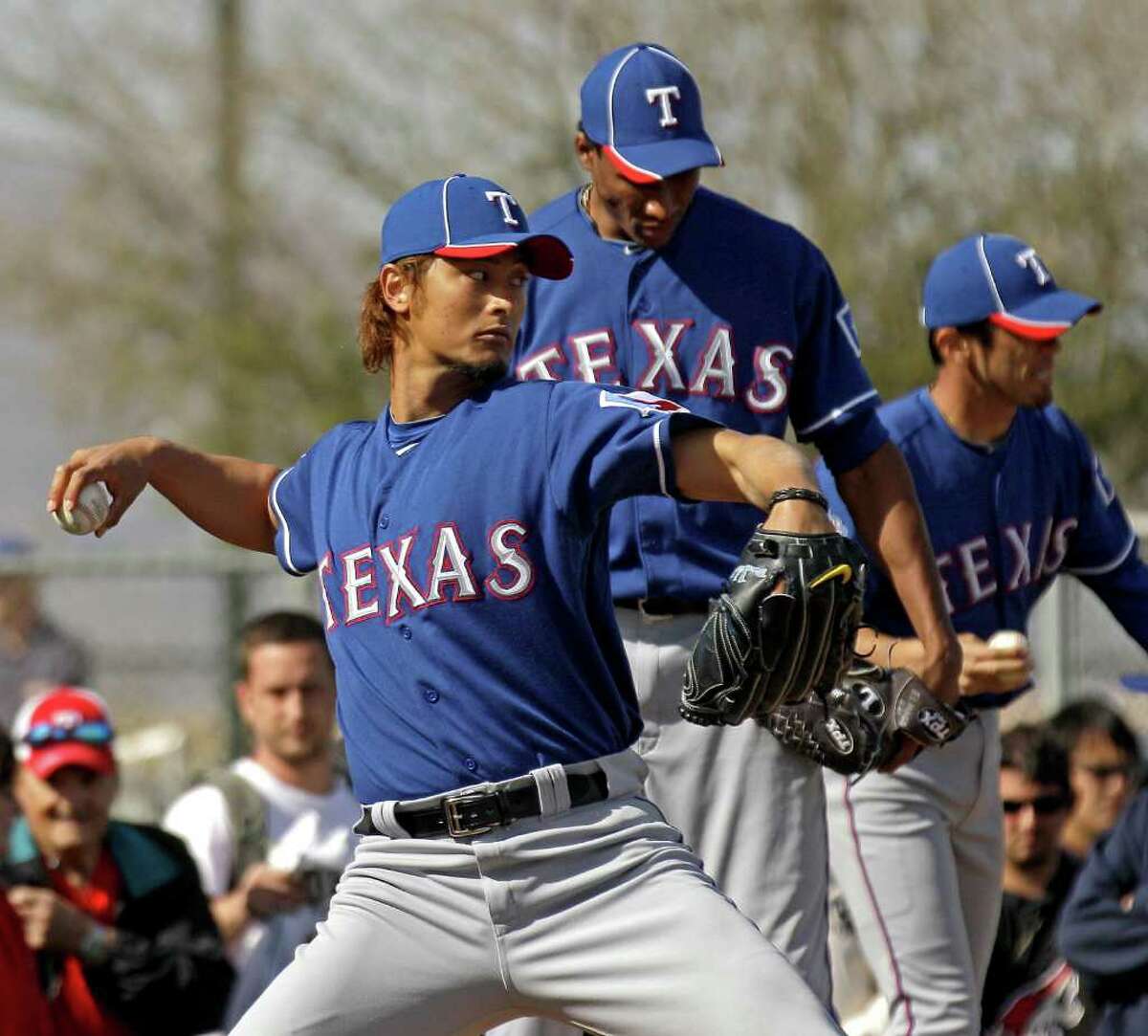 Yu Darvish, Mike Napoli get Texas Rangers back to winning