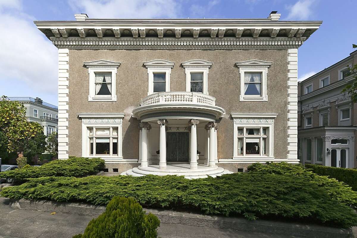 San Francisco 8-bedroom Renaissance Revival mansion is on the market