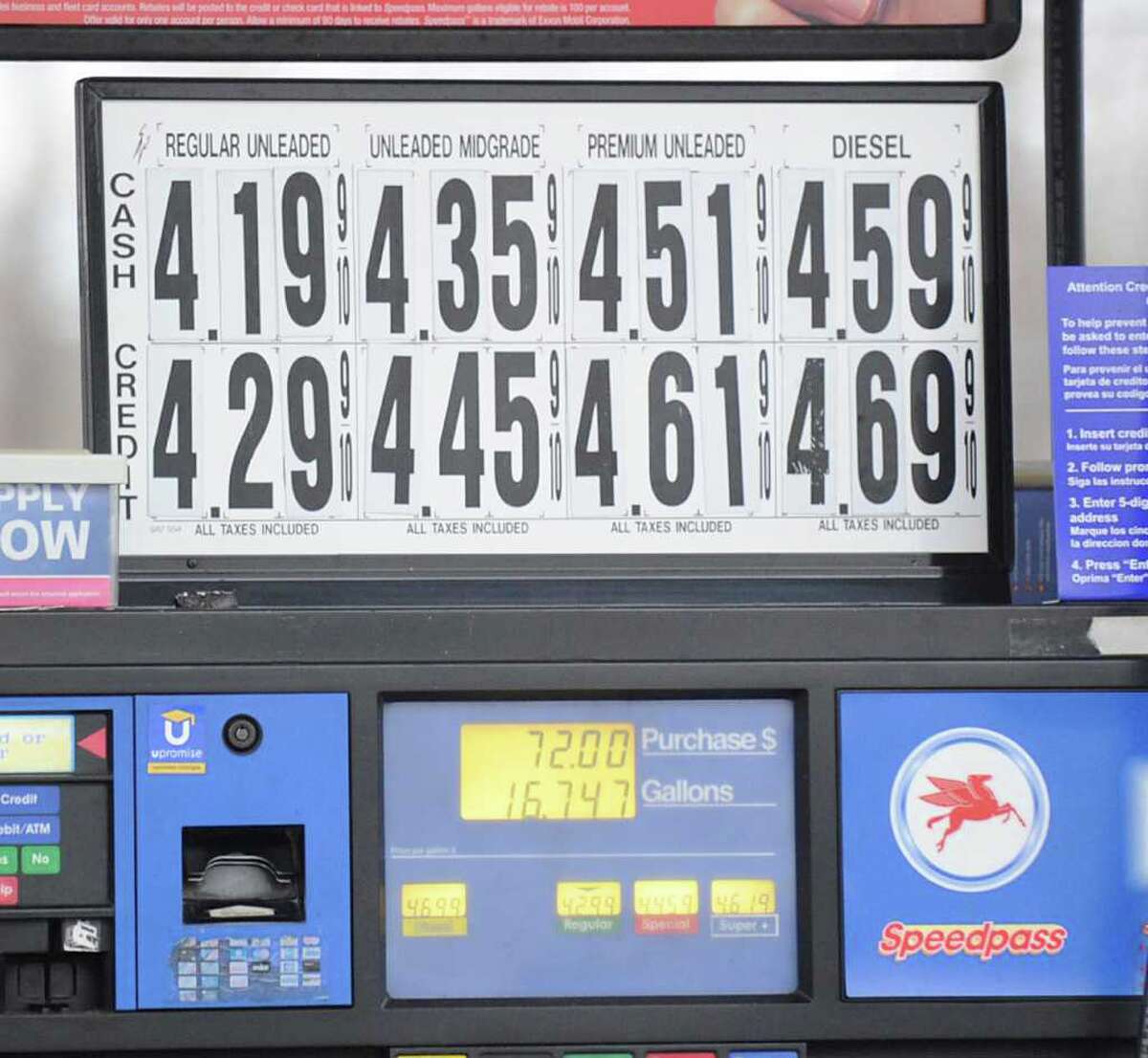 Focus, again, on high gasoline prices