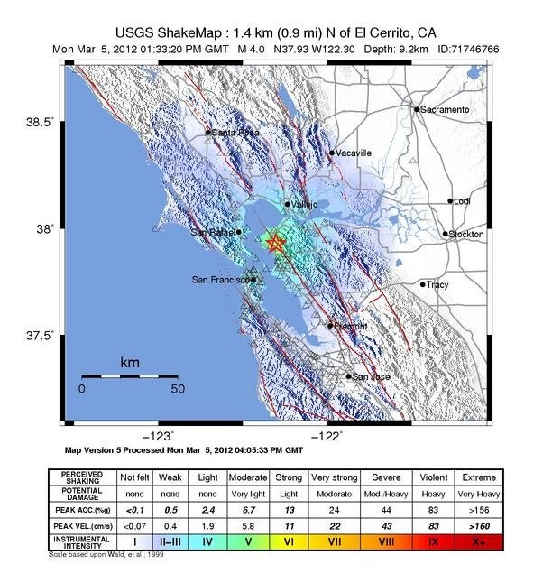 Hayward Fault's double dose of quakes no surprise